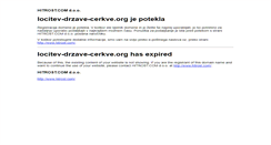 Desktop Screenshot of locitev-drzave-cerkve.org